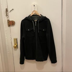 LL Bean fleece lined waffle hoodie! New!! 🔥